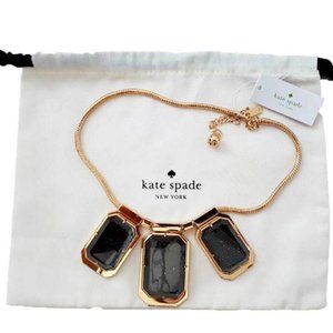KATE SPADE  16" Adjustable JEWEL BIB Necklace